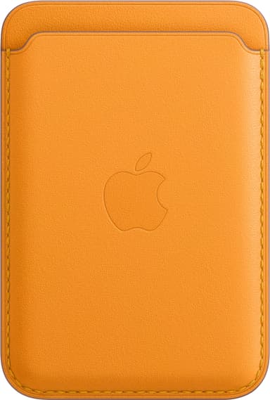 iPhone leather wallet with MagSafe (gullvalmue)