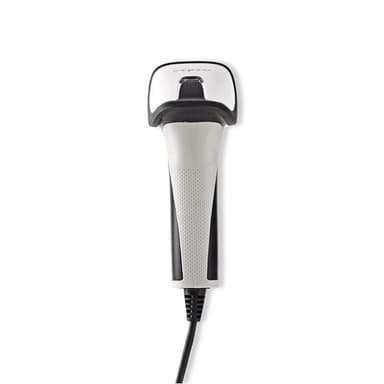 Laserstrekkodeskanner | 1D Lineær | USB 2.0 | Grå/Sort