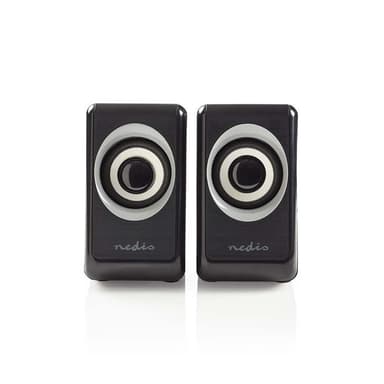 PC-høyttaler | 2.0 | 18 W | 3,5 mm-kontakt