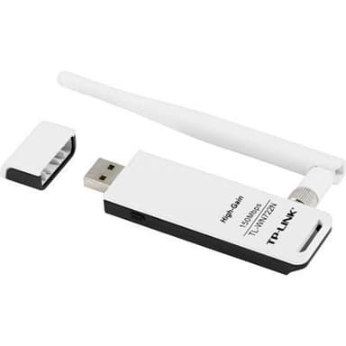 TP-LINK, USB-adapter, 150Mbps, 802.11n, extern antenn