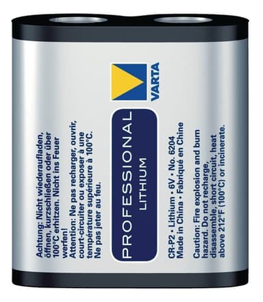 Varta Professional CR-P2 batteri (1pk.)