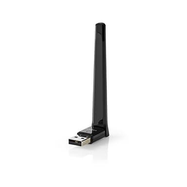 Dongle For Trådløst Nettverk | AC600 | Tobånds | Sort