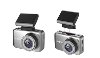 Dashcam 1080 HD, bilkamera med bevegelsessensor - Grå
