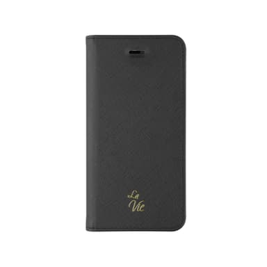 La Vie iPhone 6/7/8/SE Gen. 2 deksel Fashion Folio (sort)