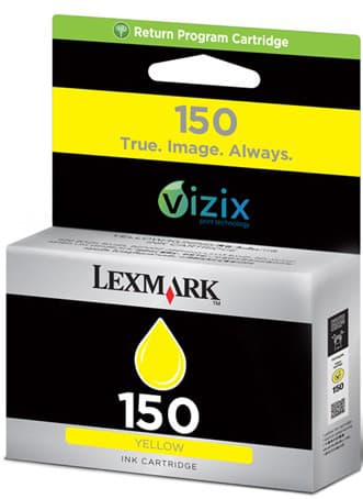 Lexmark blekkpatron 150 Vizix 2.0 Gul