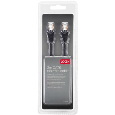 Logik CAT6 Ethernet LAN-kabel (2 m)