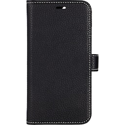 Gear Onsala Apple iPhone 12 / 12 Pro lommebokdeksel i lær (sort)