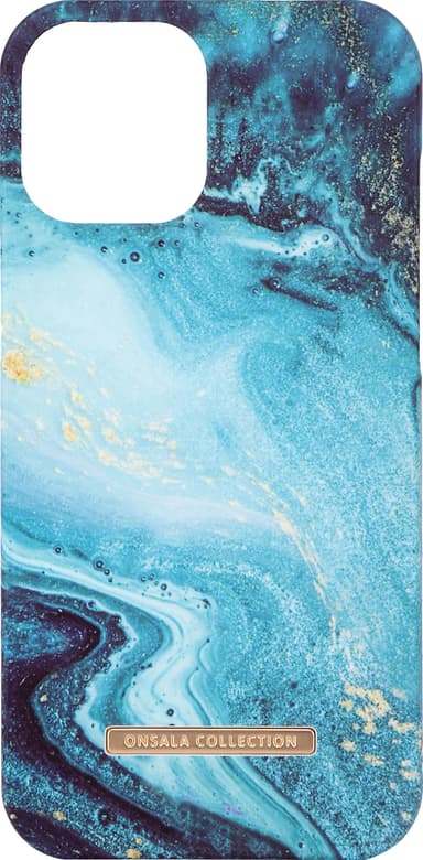 Gear Onsala deksel til iPhone 12 / 12 Pro (blue sea marble)