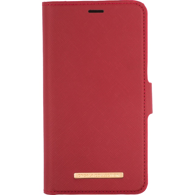 Gear Onsala Apple iPhone 12 / 12 Pro lommebokdeksel (saffiano red)