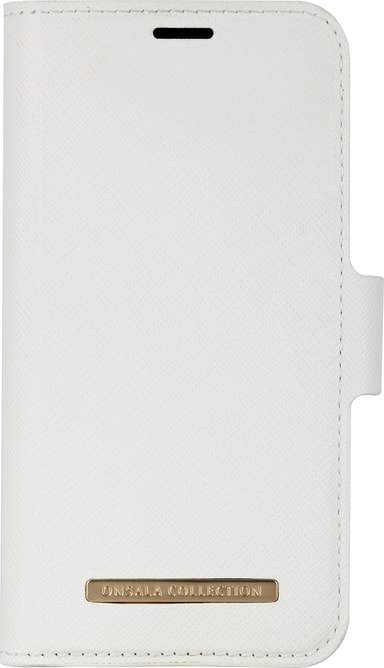 Gear Onsala Apple iPhone 12 Mini lommebokdeksel (saffiano white)