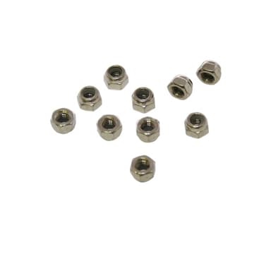 M4 Nylon Locknuts (10pcs)