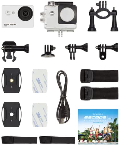 Kitvision Escape HD5 actionkamera + festepakke