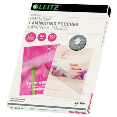 Leitz UDT A4 lamineringsfilm 125 µm (100-pack)