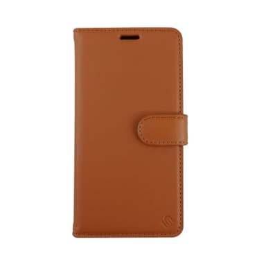 Miljøvennlig ekte lær iPhone 12 Pro Max  2 in 1 lommebok deksel - Brown