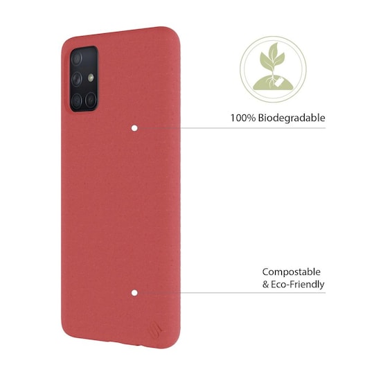 Miljøvennlig Samsung Galaxy A51 (4G) trykt deksel - Red