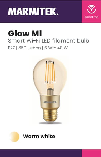 Marmitek GlowMI LED-lyspære E27 8506