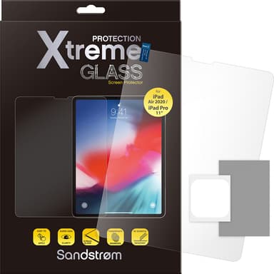 Sandstrøm Xtreme iPad Pro 11/Air 10,9 skjermbeskytter