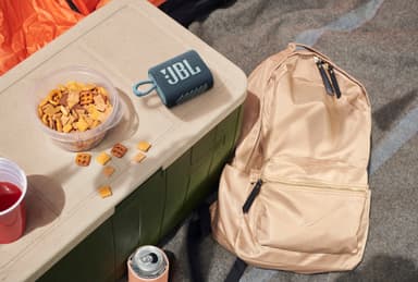 JBL GO 3 bærbar trådløs høyttaler (blå)