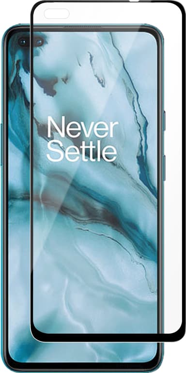 Panzer Full-Fit OnePlus Nord skjermbeskytter i silikatglass