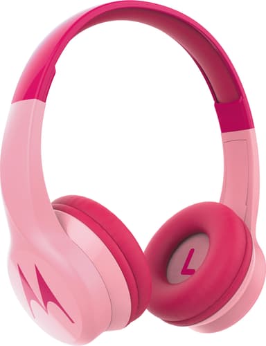 Motorola Squads 300BT trådløse on-ear hodetelefoner (rosa)