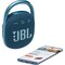JBL Clip 4 trådløs høyttaler (blå)
