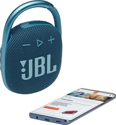 JBL Clip 4 trådløs høyttaler (blå)