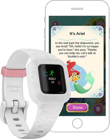 Garmin Vivofit Jr. 3 aktivitetsmåler for barn (Disney Princess)