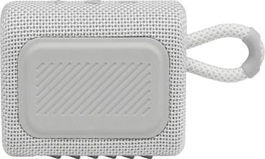 JBL GO 3 bærbar trådløs høyttaler (hvit)