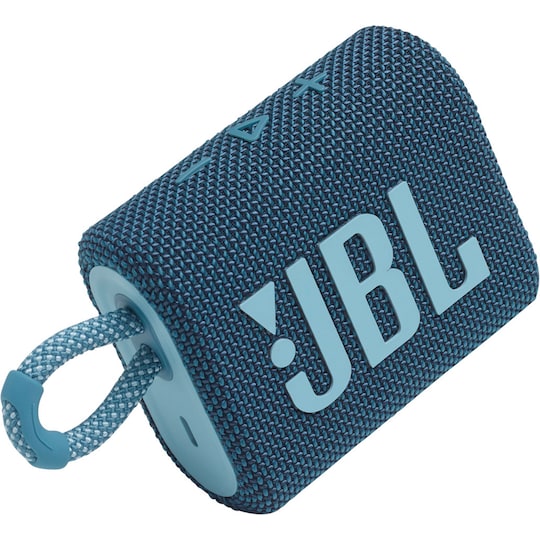 JBL GO 3 bærbar trådløs høyttaler (blå)