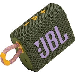 JBL GO 3 bærbar trådløs høyttaler (grønn)