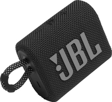 JBL GO 3 bærbar trådløs høyttaler (sort)