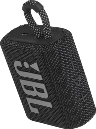 JBL GO 3 bærbar trådløs høyttaler (sort)