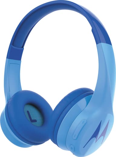 Motorola Squads 300BT trådløse on-ear hodetelefoner (blå)