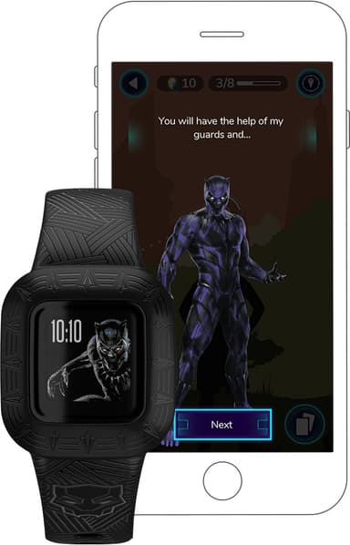 Garmin Vivofit Jr. 3 aktivitetsmåler for barn (Black Panther)