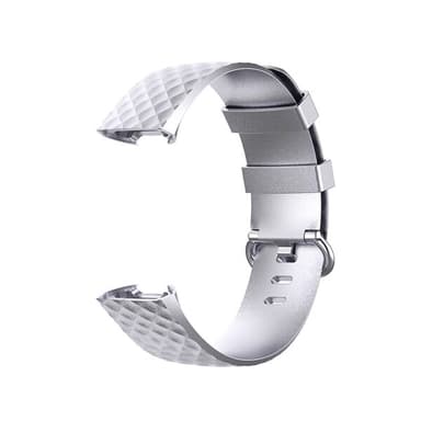 Armbånd Fitbit Charge4 / Charge3 S Sølv