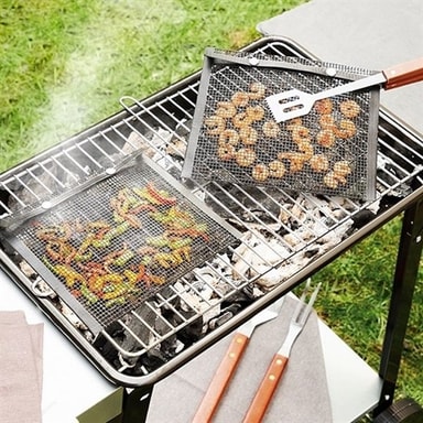 InnovaGoods Grill- & Backmatte, 2 Stück – Hitzebeständig, Antihaftbeschichtet, Vielseitig