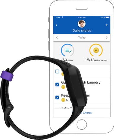 Garmin Vivofit Jr. 3 aktivitetsmåler for barn (Black Panther)