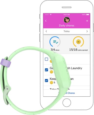 Garmin Vivofit Jr. 3 aktivitetsmåler for barn (Disney, Little Mermaid)