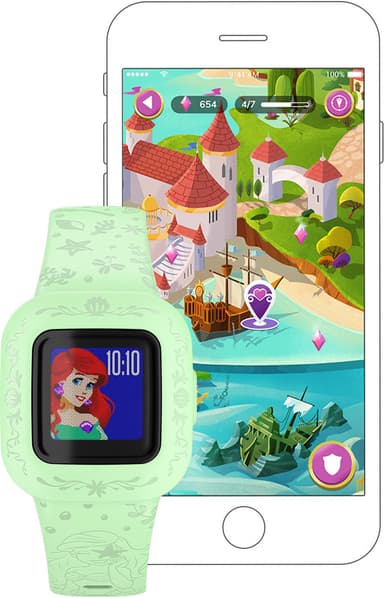 Garmin Vivofit Jr. 3 aktivitetsmåler for barn (Disney, Little Mermaid)