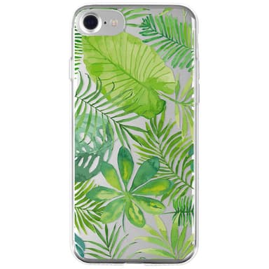 La Vie iPhone 6/7/8/SE Gen. 2 mykt deksel (green leafs)