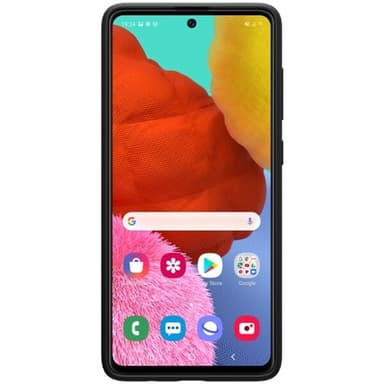 NILLKIN Silikondeksel Samsung Galaxy A51 - Svart