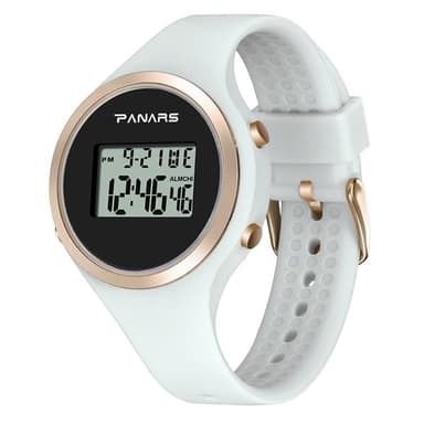 Digital Armbandsklocka Vit