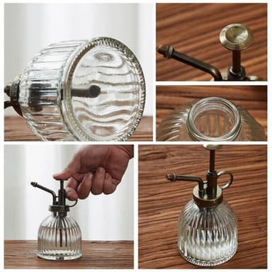 Blomsprøyte i glass