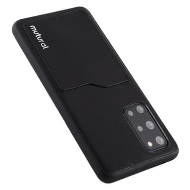 Mobildeksel med kortholder Samsung Galaxy S20+, Svart