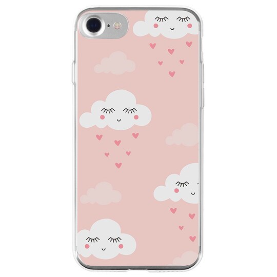 La Vie iPhone 6/6S/7 mykt deksel (pink cloud)