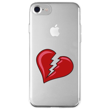 La Vie iPhone 6/6S/7 mykt deksel (heart)