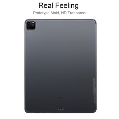 TPU Deksel HD til iPad Pro 12,9 (2020) - Gjennomsiktig