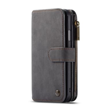 CaseMe Plånboksfodral i konstläder iPhone 11 Svart