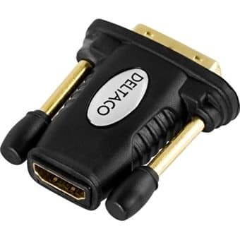 HDMI-adapter 19-pin hunn til DVI-D Single Link hann