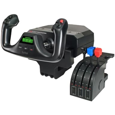 Logitech G Saitek Pro flight yoke + throttle quadrant